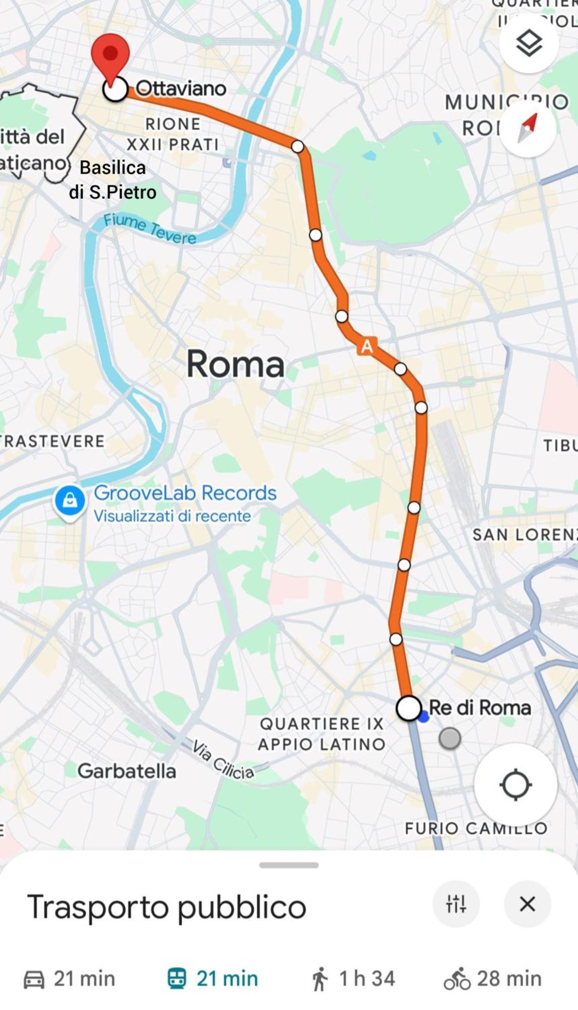 Lägenhet Casa Fen Palazzo Storico - Re Di Metro A - 2camere2bagni
