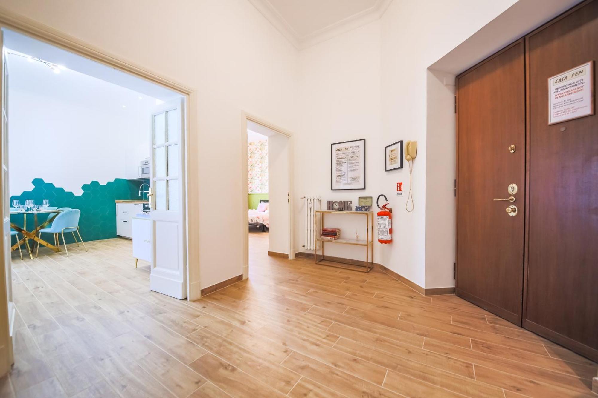 Casa Fen Palazzo Storico - Re Di Metro A - 2camere2bagni * Rom