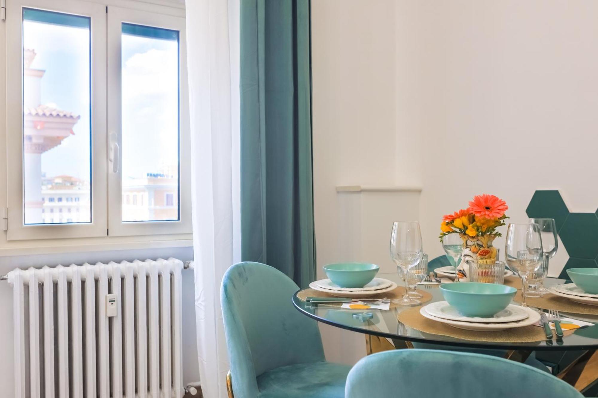 Casa Fen Palazzo Storico - Re Di Metro A - 2camere2bagni Lägenhet Rom