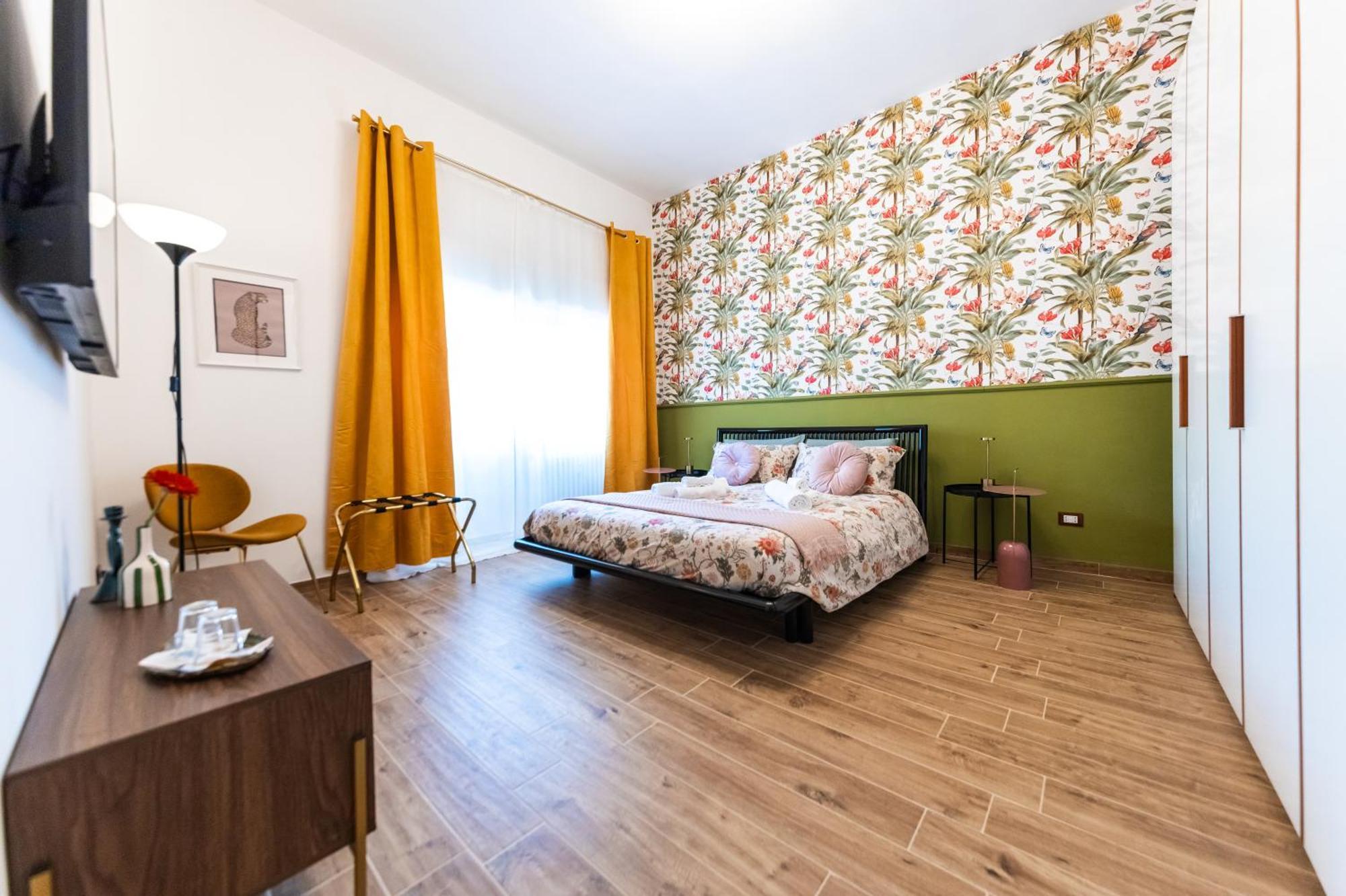 Casa Fen Palazzo Storico - Re Di Metro A - 2camere2bagni Lägenhet *